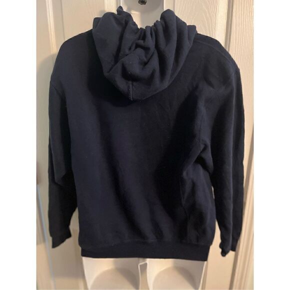 Russell Athletic Y2K Navy and Orange Syracuse Hoodie. Size Medium - Picture 6 of 7